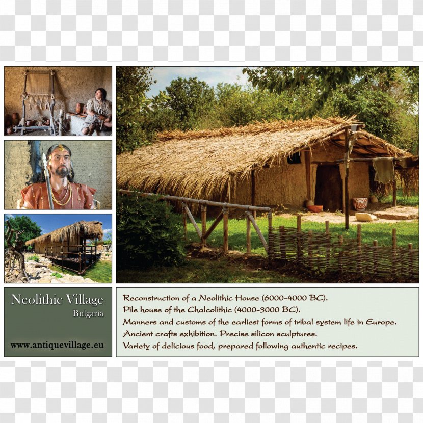 Historical Complex-Neolithic Settlement Неолитно селище Village Advertising - Neolithic - Shed Transparent PNG