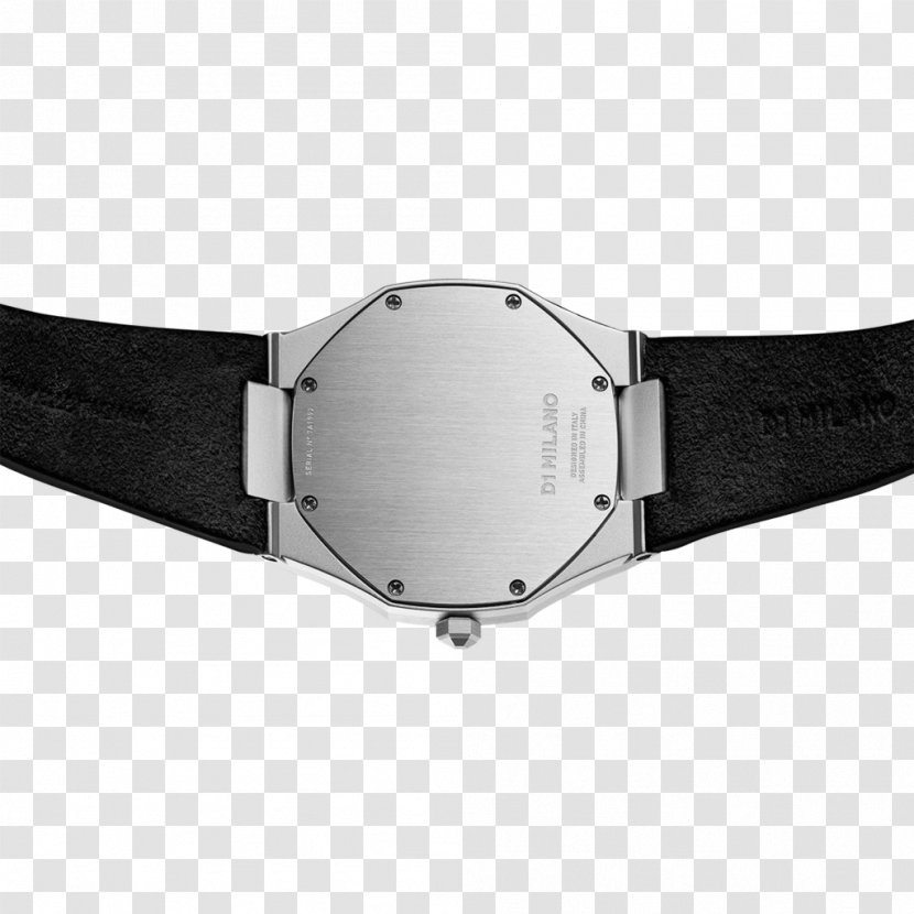 D1 Milano Watch Steel Strap Clock Transparent PNG