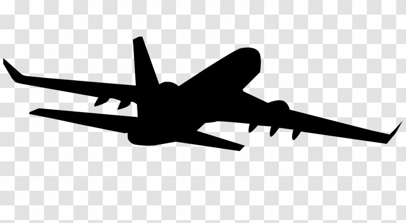 Airplane Silhouette Clip Art - Drawing Transparent PNG