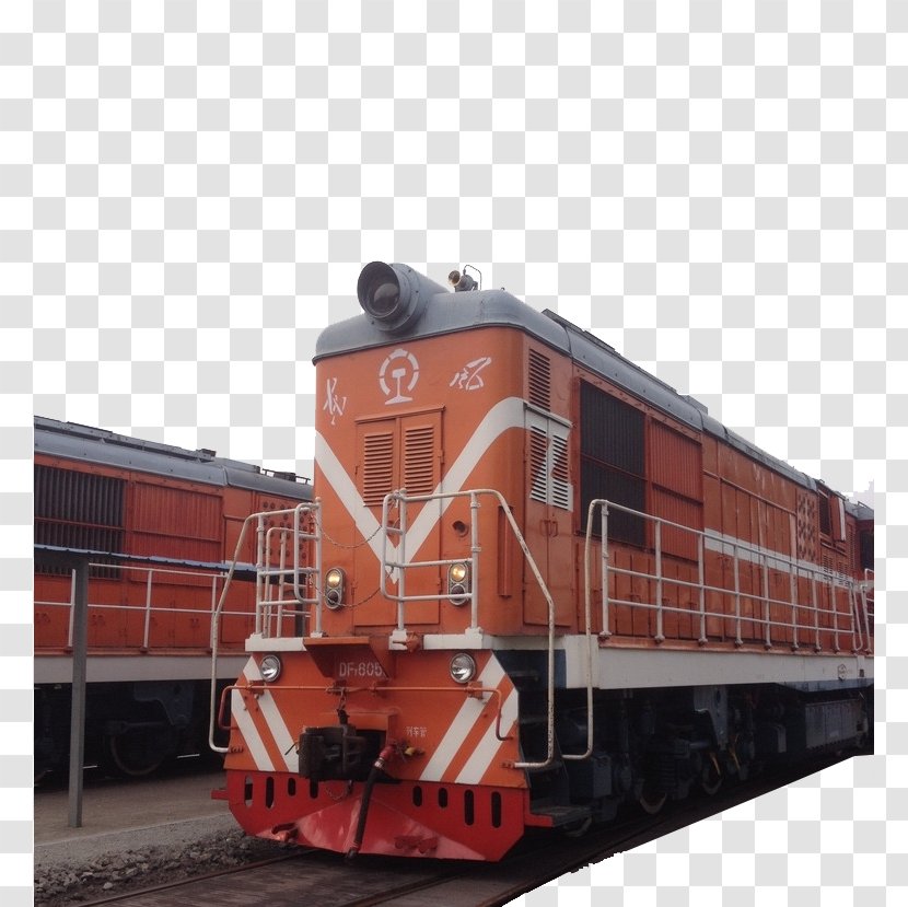 Train Railroad Car Rail Transport Passenger Track - Freight - The Rest Of Transparent PNG