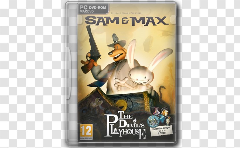 Sam & Max: The Devil's Playhouse Max Beyond Time And Space Save World Jurassic Park: Game Back To Future: - Video Transparent PNG