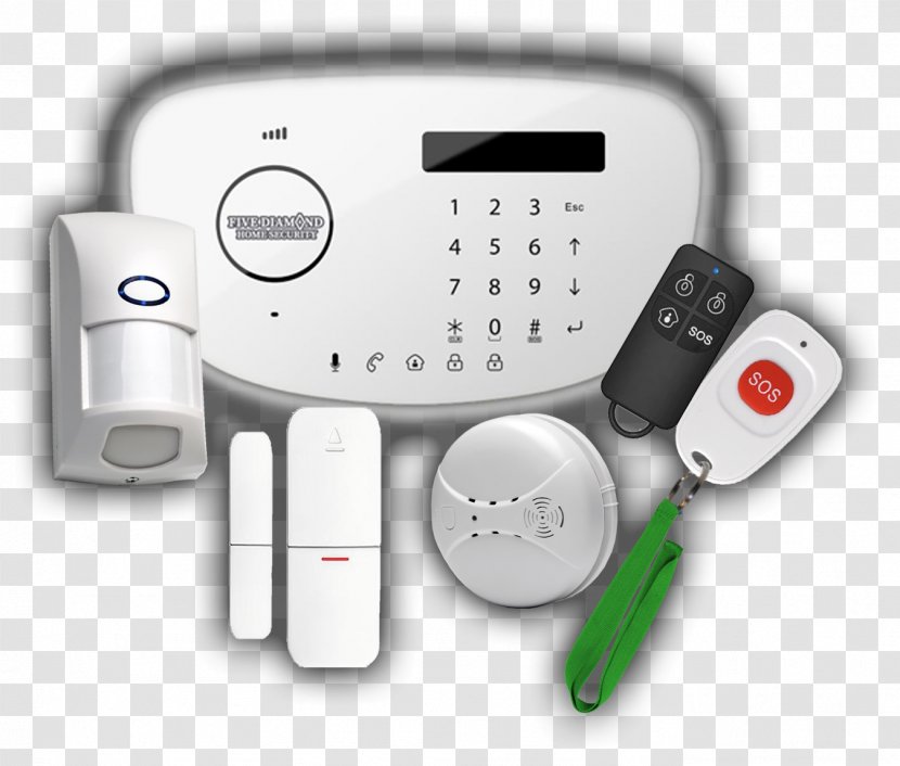 Security Alarms & Systems Home Alarm Device Automation - System - Communication Transparent PNG