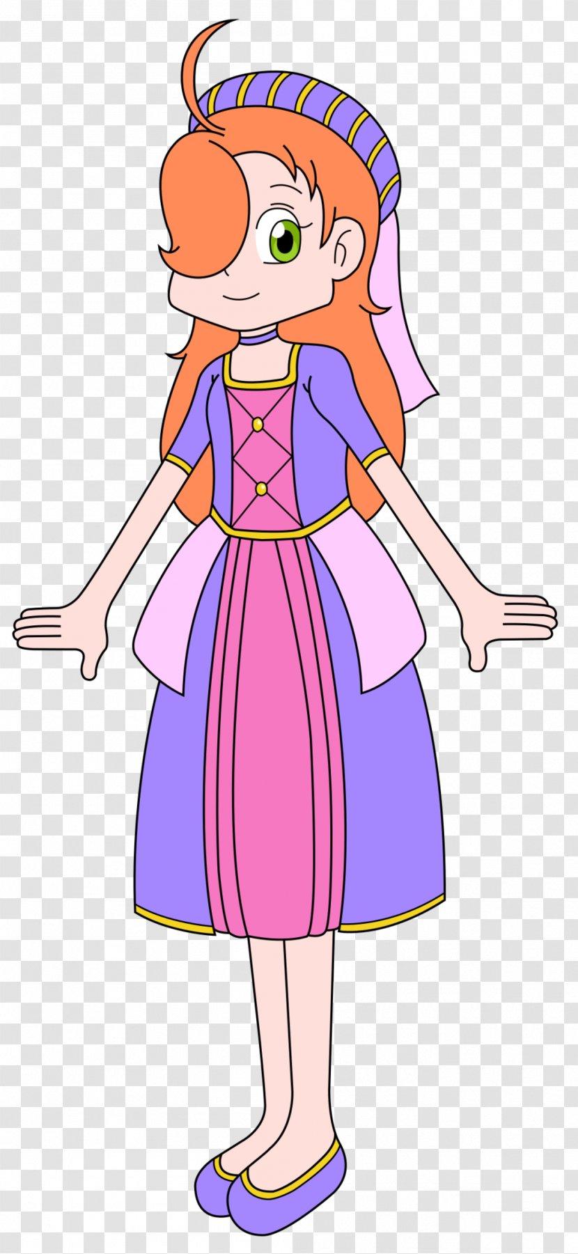 Pokémon Trainer Character Clip Art - Silhouette - Princess Dress Transparent PNG