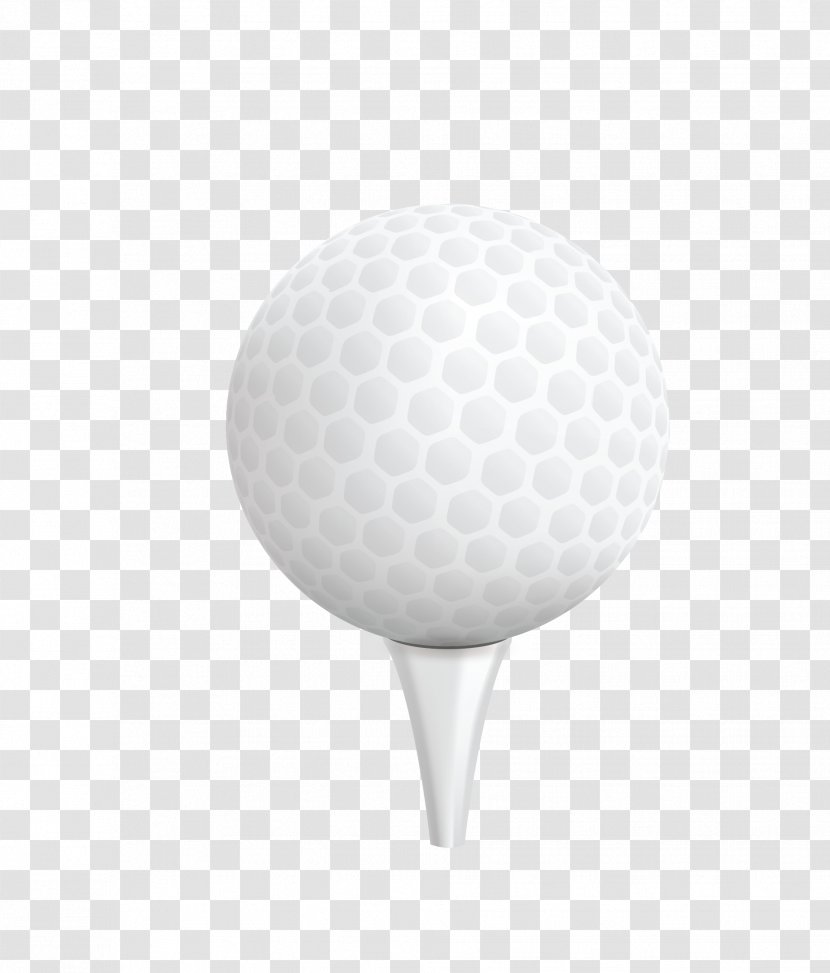 Golf Ball - Vector White Sports Transparent PNG