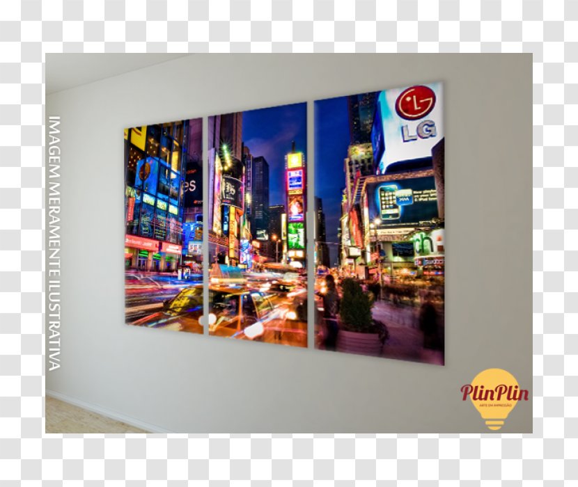 Times Square 4K Resolution Desktop Wallpaper Ultra-high-definition Television - Canvas - Time Transparent PNG