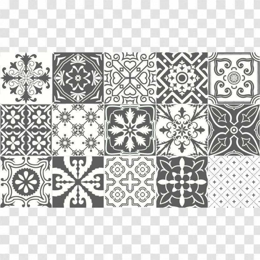 Cement Tile Azulejo Carrelage Ceramic - Ornament Transparent PNG