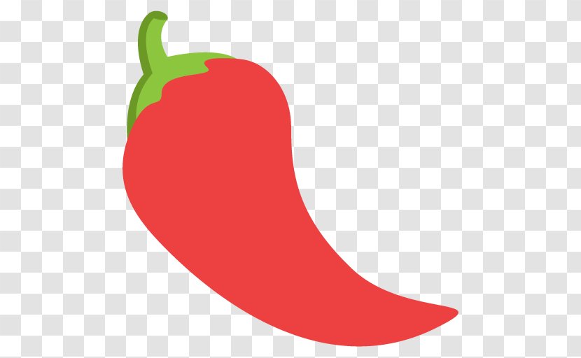 Emoji IPhone Text Messaging Chili Pepper Sticker - Chilly Transparent PNG
