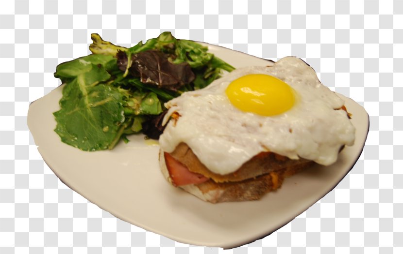 Breakfast Sandwich Fried Egg Croque-monsieur Full - Cr%c3%aape Transparent PNG