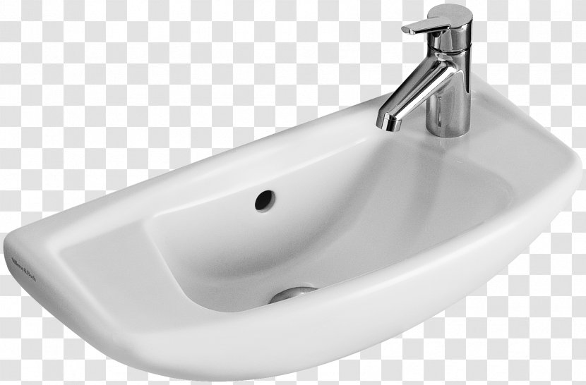 Sink Villeroy & Boch Ceramic Bathroom Porcelain - Tap Transparent PNG