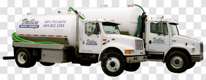 Valley Tank & Container Service Roll-off Recycling Septic - Vehicle Transparent PNG