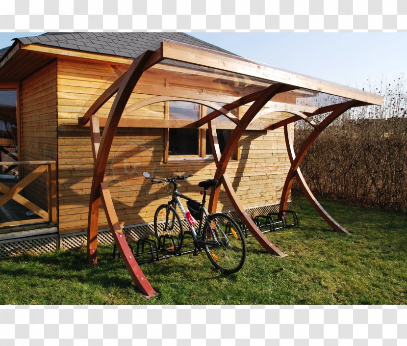 Shed Bicycle Shelter Wood Canopy - Carport Transparent PNG