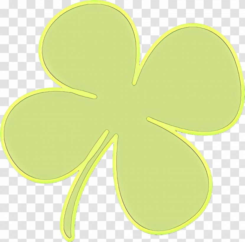 Green Leaf Background - Symbol - Plant Clover Transparent PNG