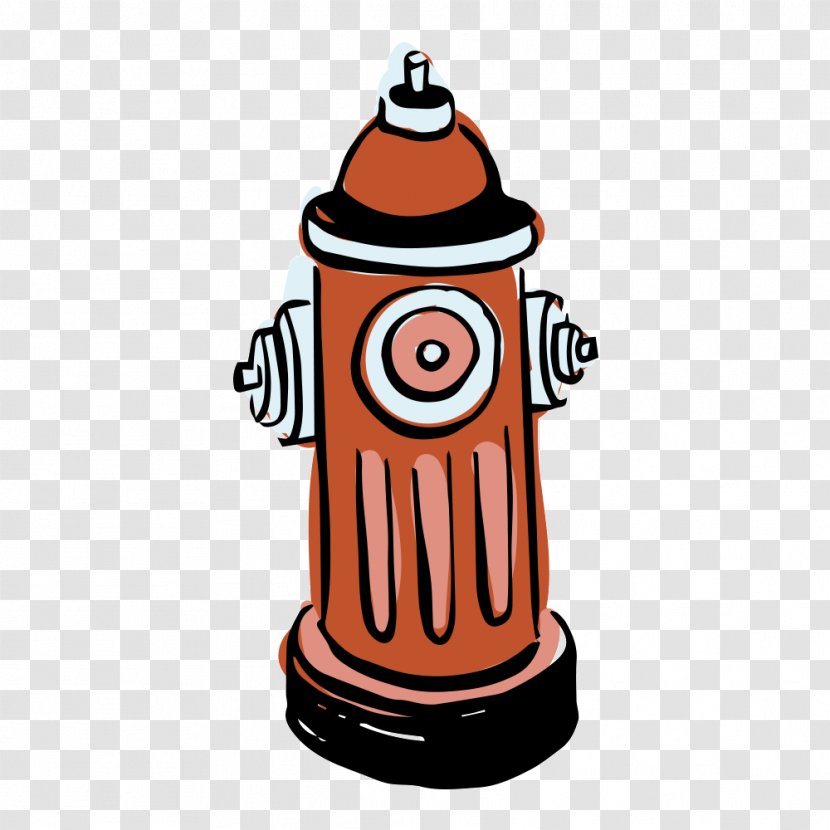 Fire Hydrant Engine - Drawing - Creative Transparent PNG