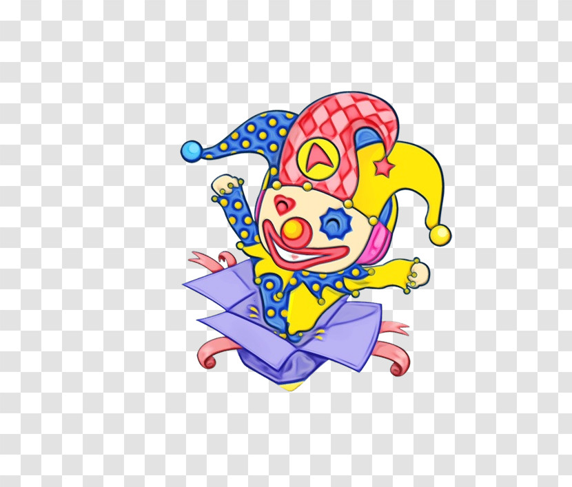 Jester Cartoon Nose Clown Sticker Transparent PNG