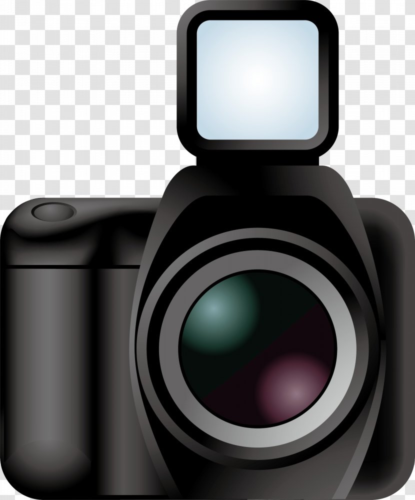 Digital SLR Camera Photography - Cameras - Vector Material Transparent PNG