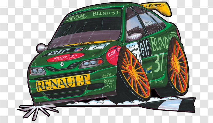 World Rally Car Automotive Design Auto Racing Vehicle License Plates - Renault Laguna Transparent PNG