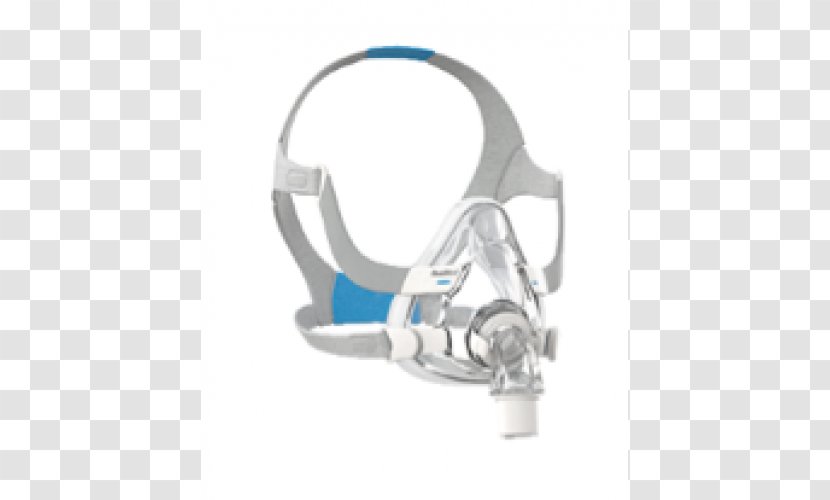 Continuous Positive Airway Pressure ResMed Full Face Diving Mask Transparent PNG
