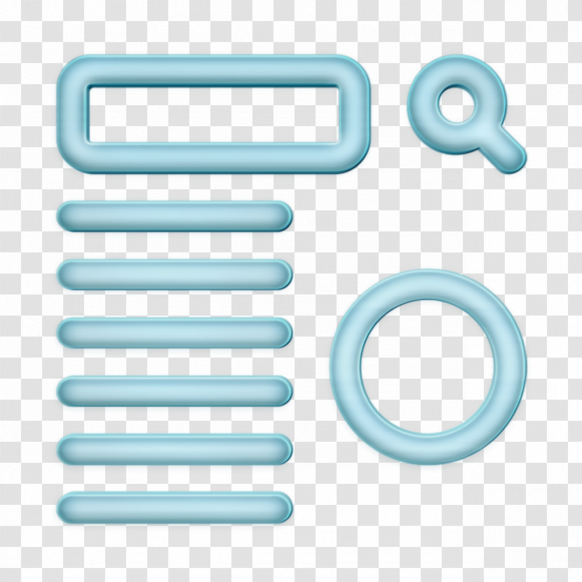 Wireframe Icon Ui Icon Transparent PNG