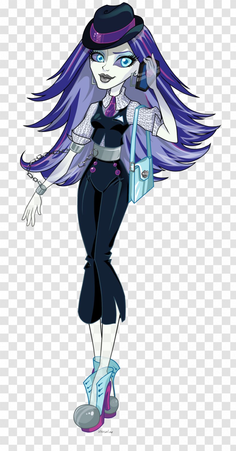 Monster High: Ghoul Spirit Doll Toy Hunter: World - Watercolor Transparent PNG
