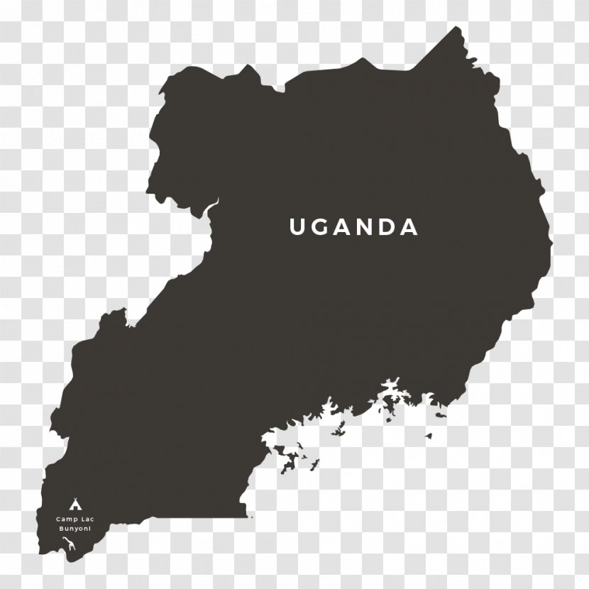 Flag Of Uganda National - Black Transparent PNG