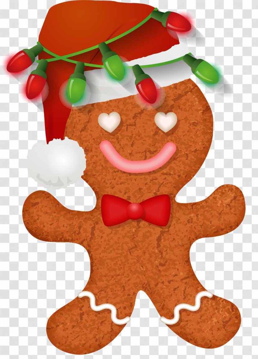 Christmas Decoration Gingerbread Ded Moroz Ornament - New Year Transparent PNG