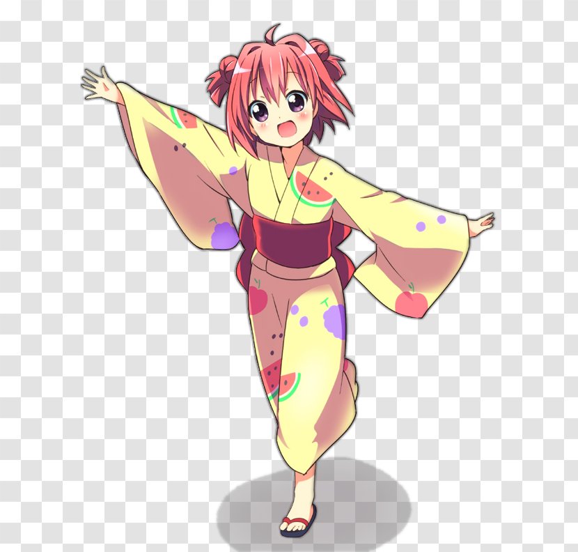 Illustration Kimono Yukata Costume Clip Art - Tree - Akari Akaza Transparent PNG