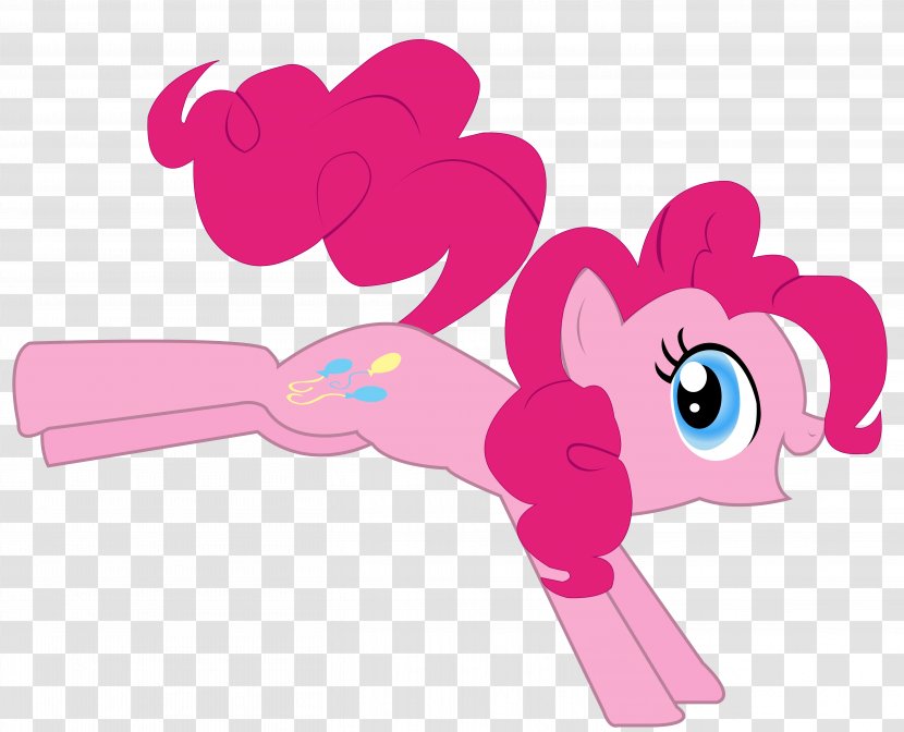 Pony Pinkie Pie Horse Character Human - Flower - Ayudar Background Transparent PNG