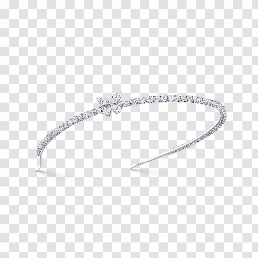 Jewellery Graff Diamonds Headband Bracelet - Diamond Transparent PNG