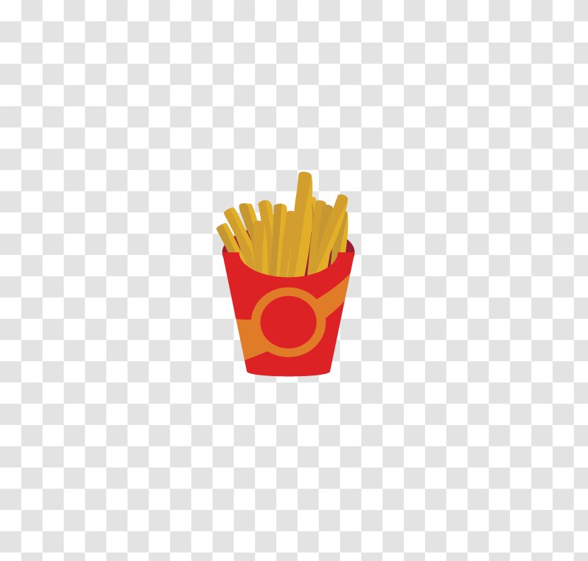 French Fries Hamburger Fast Food - Orange - Spicy Transparent PNG