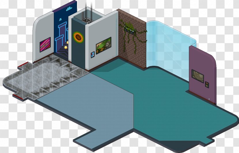 Habbo Desktop Wallpaper Game Room Virtual World - Frame - Sala Resort Plateliai Transparent PNG