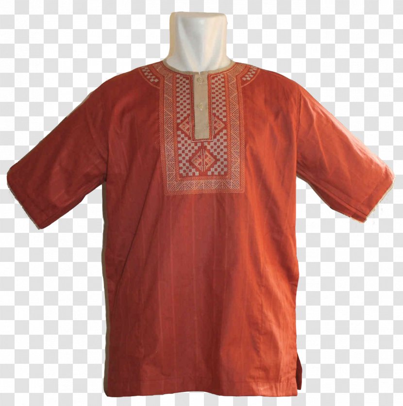 Sleeve T-shirt Clothing Dress Ulos - Songket Transparent PNG