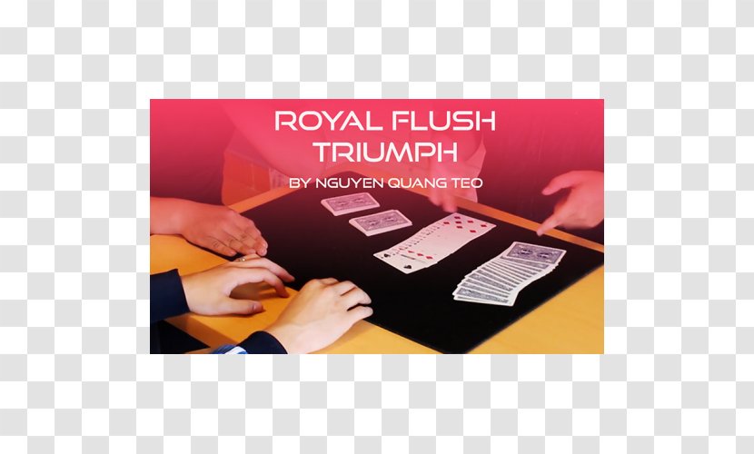 Magic Shop Card Manipulation Playing Download - Gary Ouellet - Royal Flush Transparent PNG