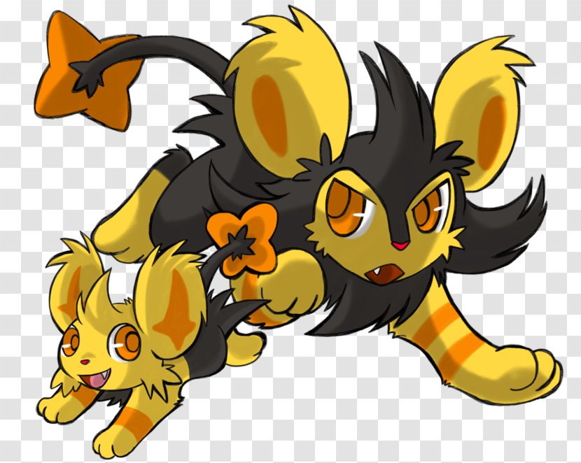 Cat Lion Luxio Fennekin Shinx - Yellow Transparent PNG