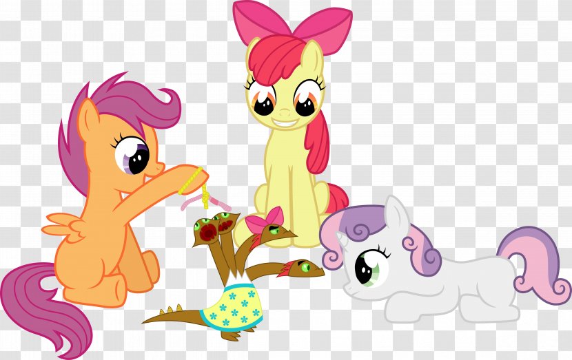 Sweetie Belle Cutie Mark Crusaders Pony DeviantArt - Cartoon - Multicolored Ribbons Transparent PNG