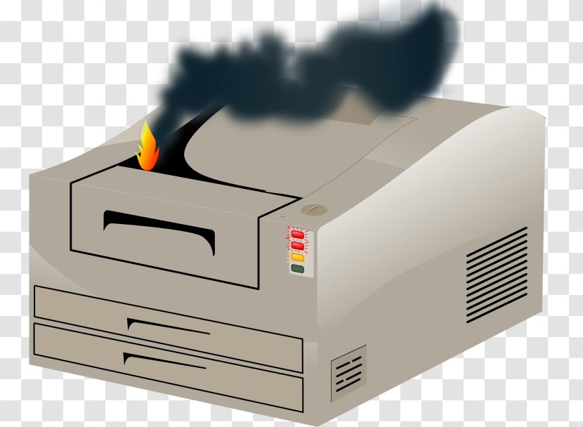 Paper Printer Laser Printing Clip Art - Technology Transparent PNG