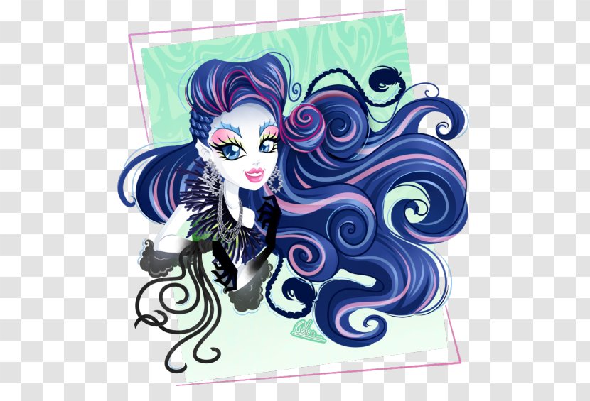 Sirena Von Boo Monster High Drawing Transparent PNG