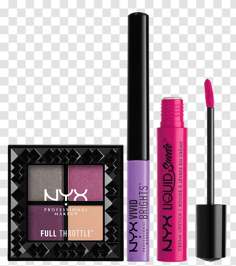 Eye Shadow NYX Cosmetics Soft Matte Lip Cream Ultimate Palette - Magenta - Lipstick Transparent PNG