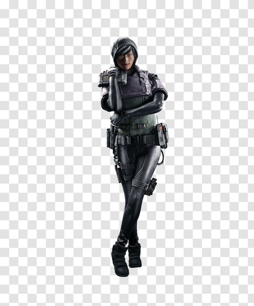 Tom Clancy's Rainbow Six Siege Dokkaebi Video Game Ubisoft - Playstation 4 - Action Figure Transparent PNG