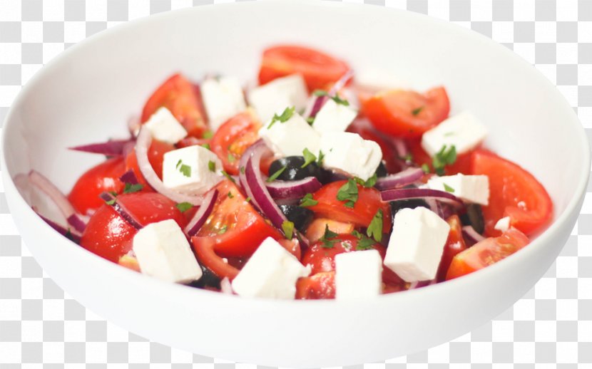 Greek Salad Caprese Cuisine Vegetarian - Food - Recipe Transparent PNG