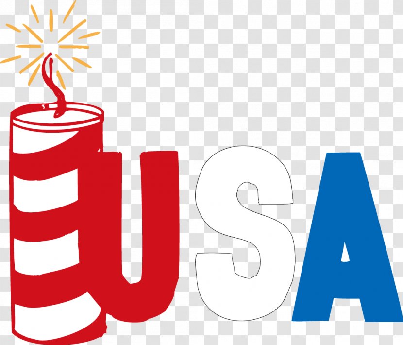 United States Clip Art - Brand - USA Firecrackers Vector Transparent PNG