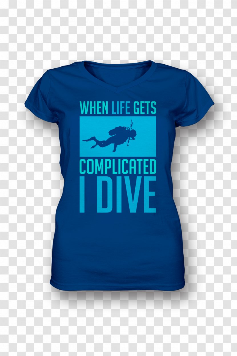T-shirt Hoodie Scuba Diving Underwater - Sleeve Transparent PNG