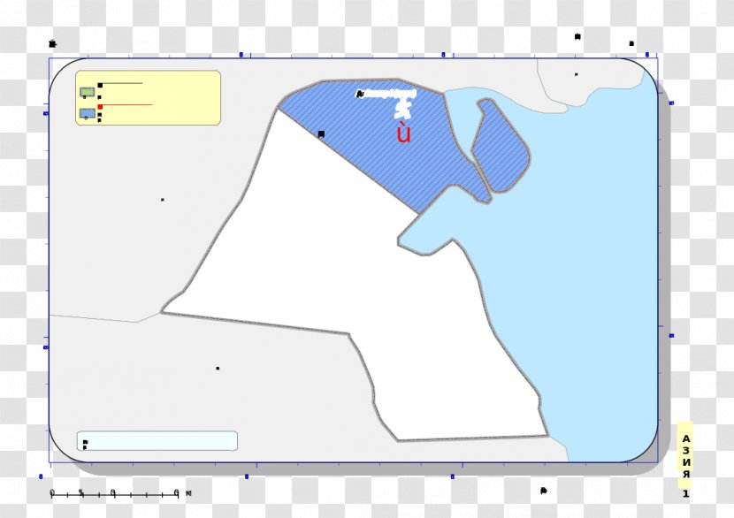 Diagram Map - Text - Kuwait Transparent PNG