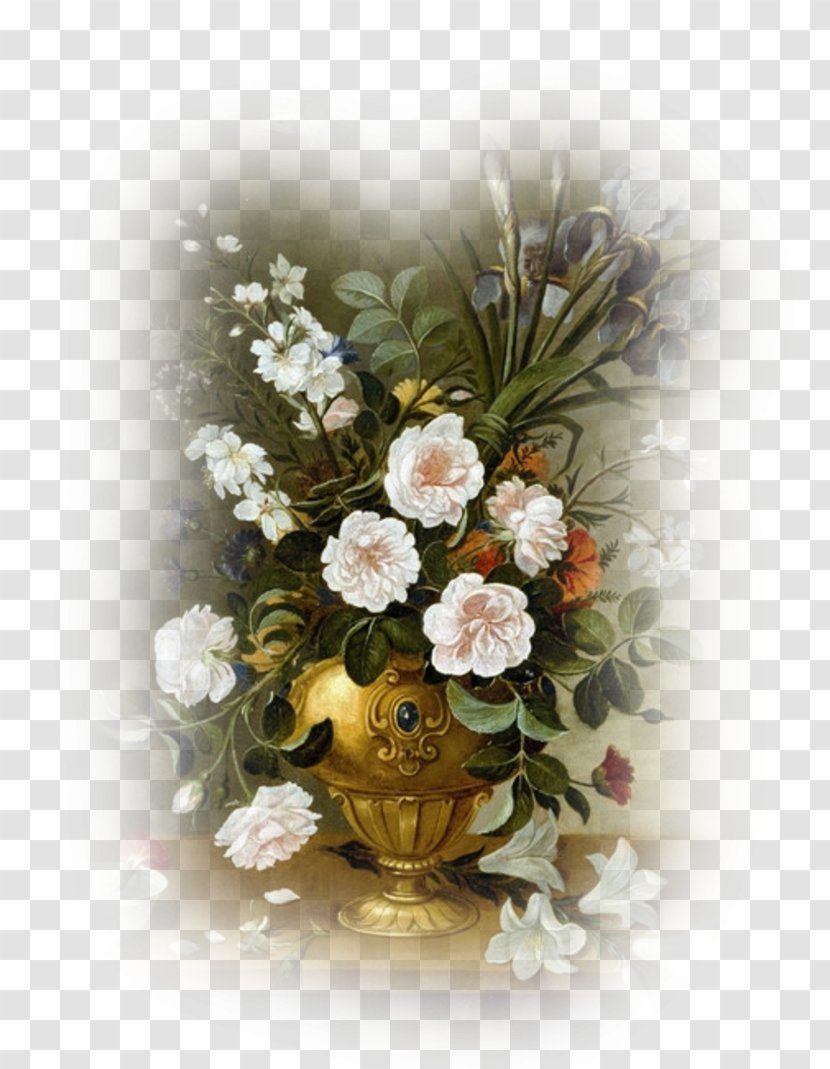 Vase Of Flowers Museo Nacional Del Prado Still Life Painting - Oil Transparent PNG