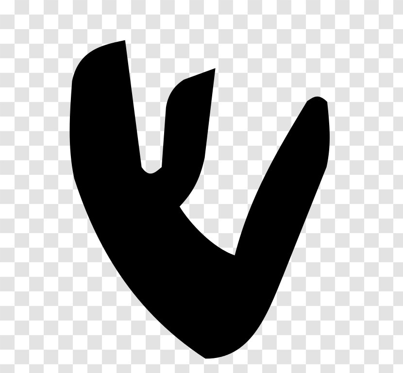 Logo Letter Alphabetical Order Symbol - Yodh - Phoenician Transparent PNG