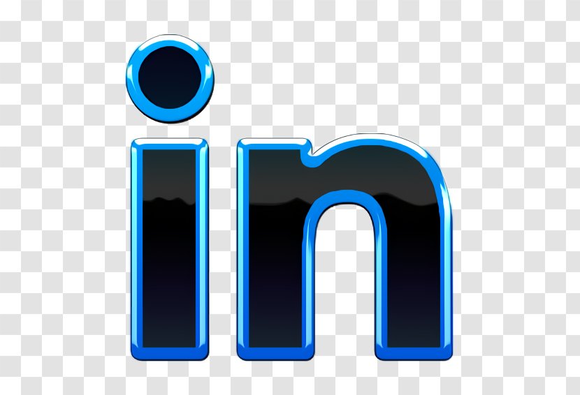 Linkedin Icon Logo - Text - Symbol Material Property Transparent PNG