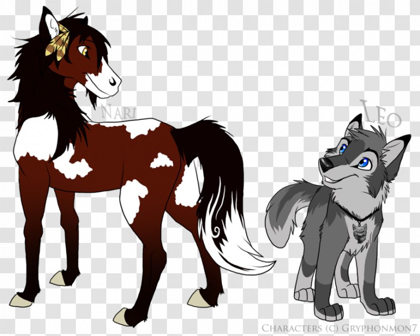 Pony Gray Wolf Horse Art Lion - Tail Transparent PNG