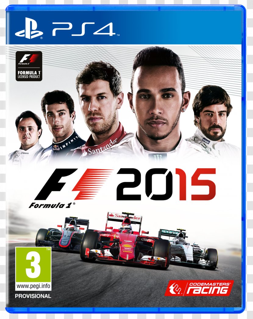 F1 2015 PlayStation 4 2014 FIA Formula One World Championship 2009 Video Game - Games - 1 Transparent PNG