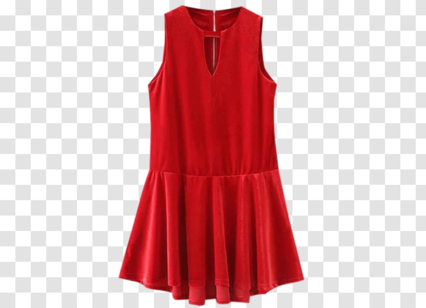 Dress Berlin Sleeve Clothing Ruffle - Red Transparent PNG