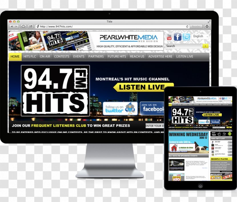 WYUL FM Broadcasting Radio Station Montreal Web Development - Flower Transparent PNG