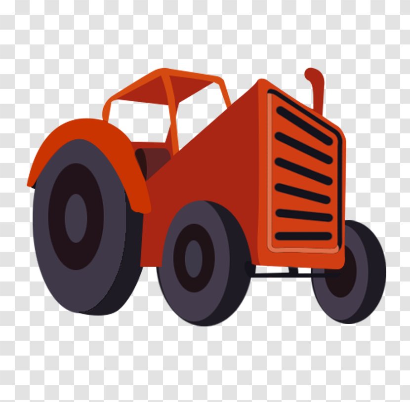 Car Tractor Icon - Vehicle Transparent PNG